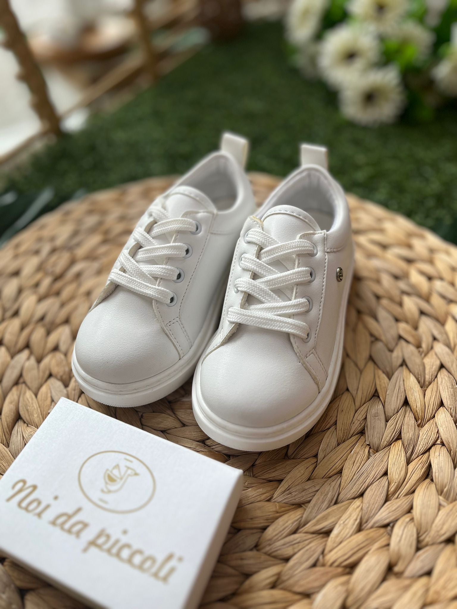 WHITE SNEAKERS SHOES