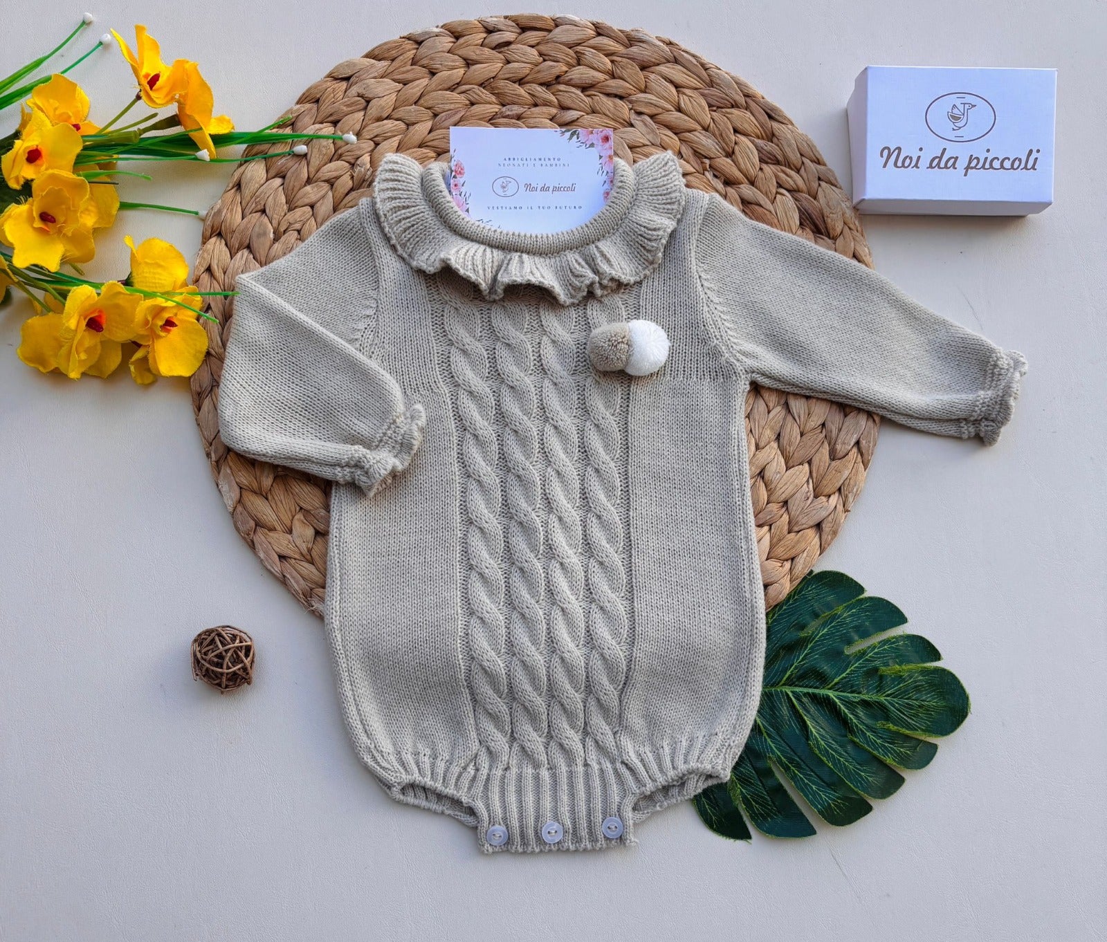 PAGLIACCETTO FILATO CALDO BEIGE