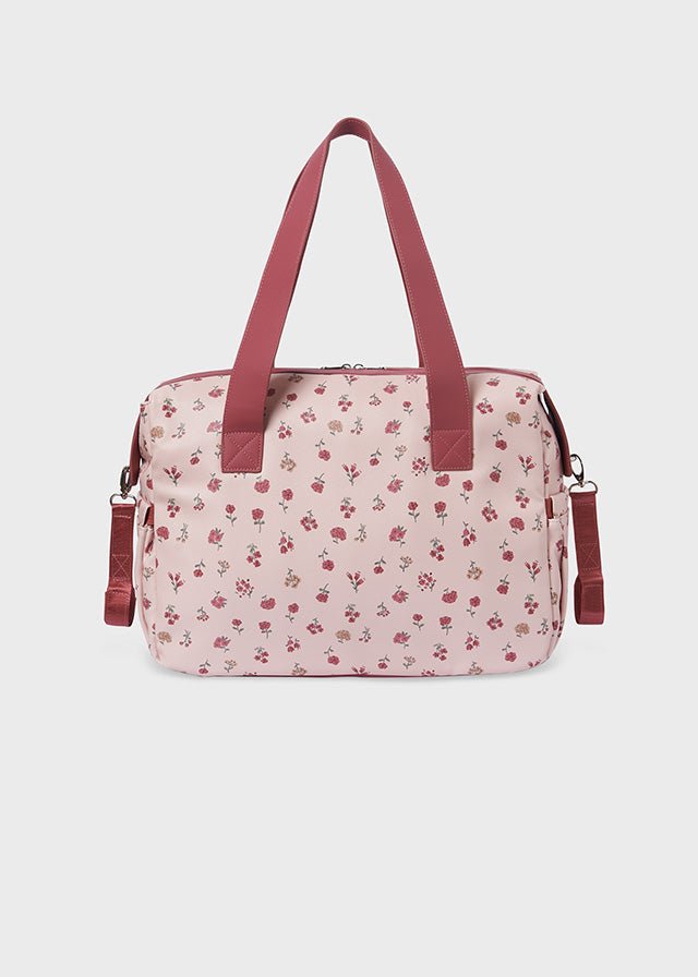 BORSA MATERNITA' ROSA FIORI - Noi da piccoli