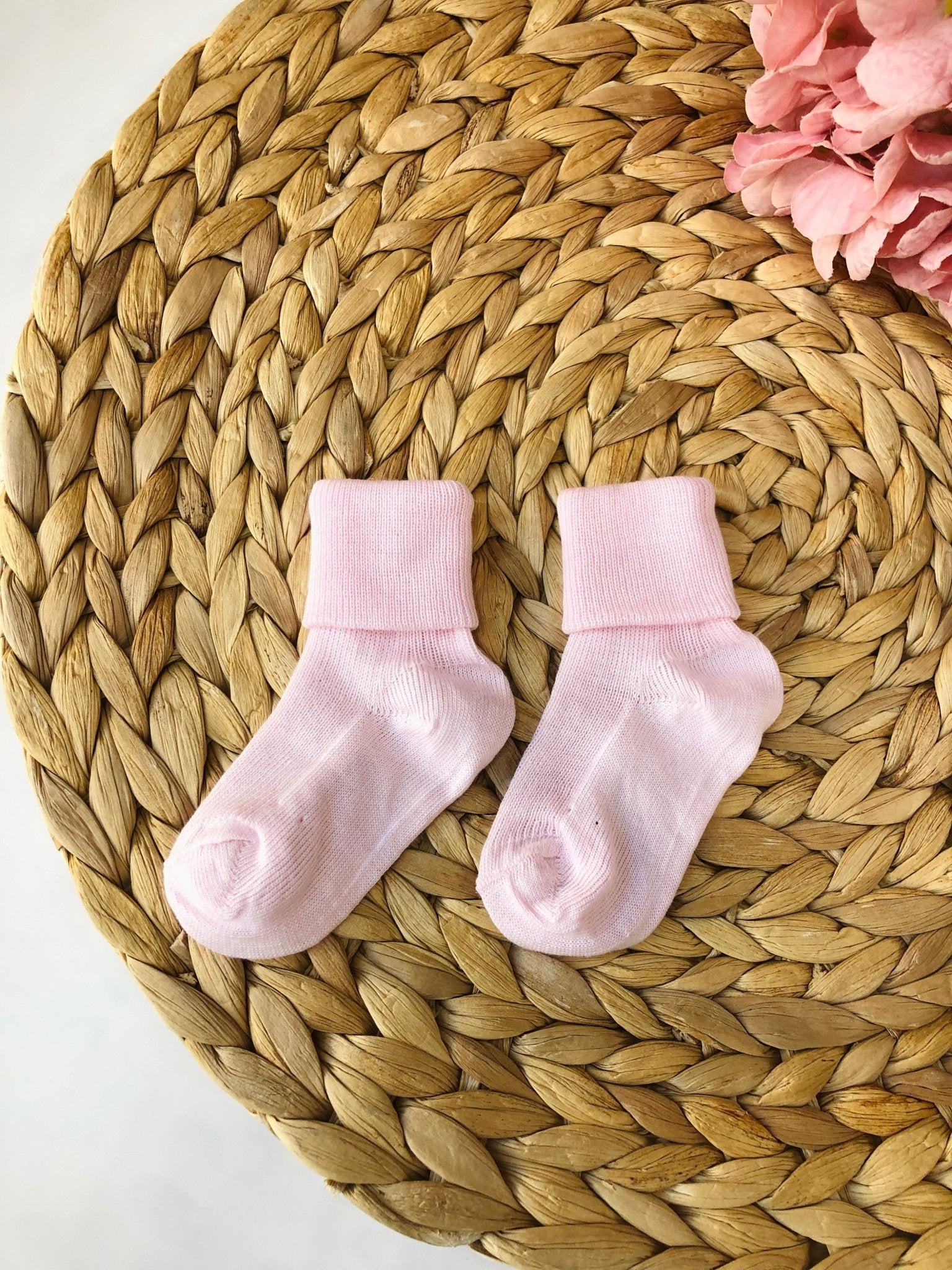 CALZINO COTONE ROSA BABY - Noi da piccoli