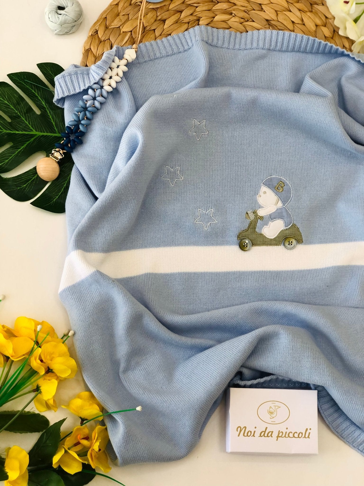 COORDINATO CON COMPLETO 2PZ SUGAR TEDDY CAR - Noi da piccoli