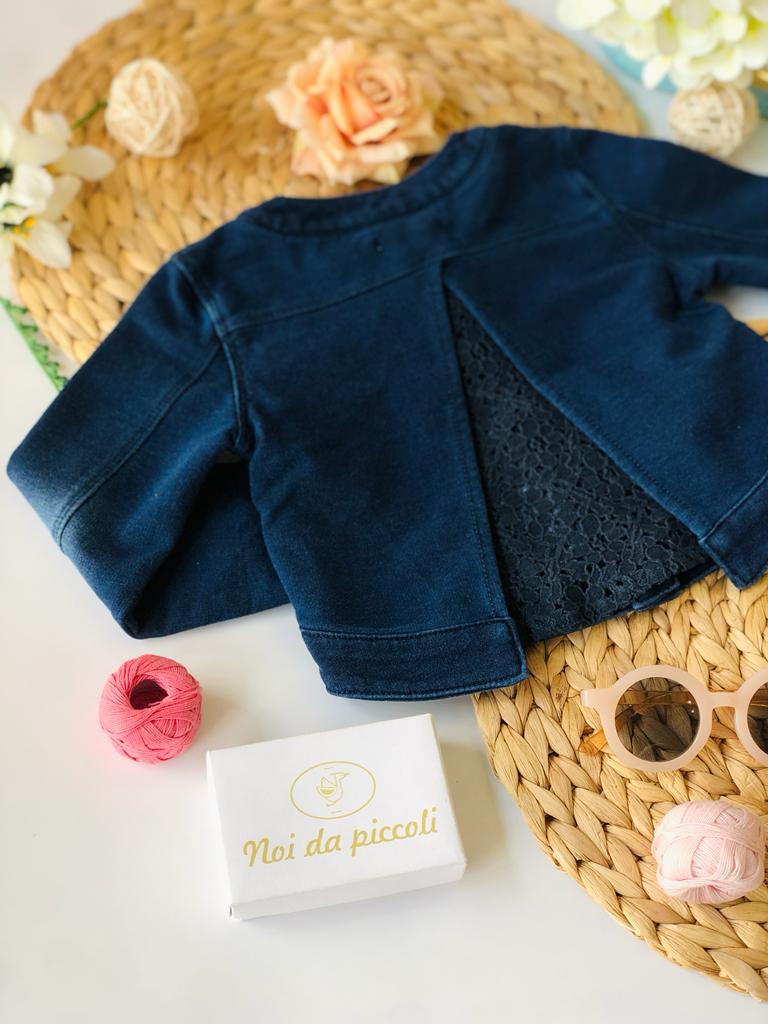 GIUBBOTTINO JEANS GIRL - Noi da piccoli