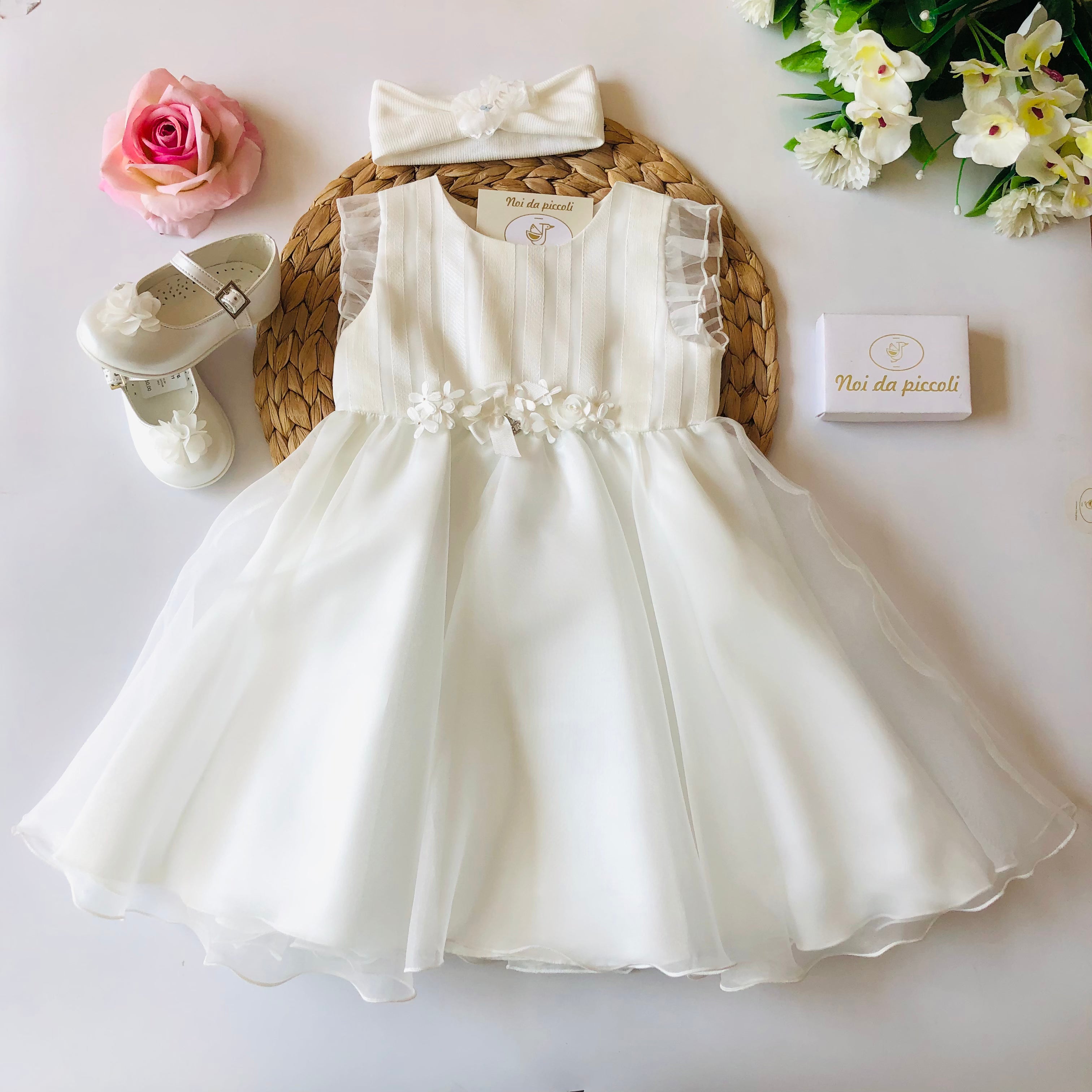 WHITE PRINCESS DRESS