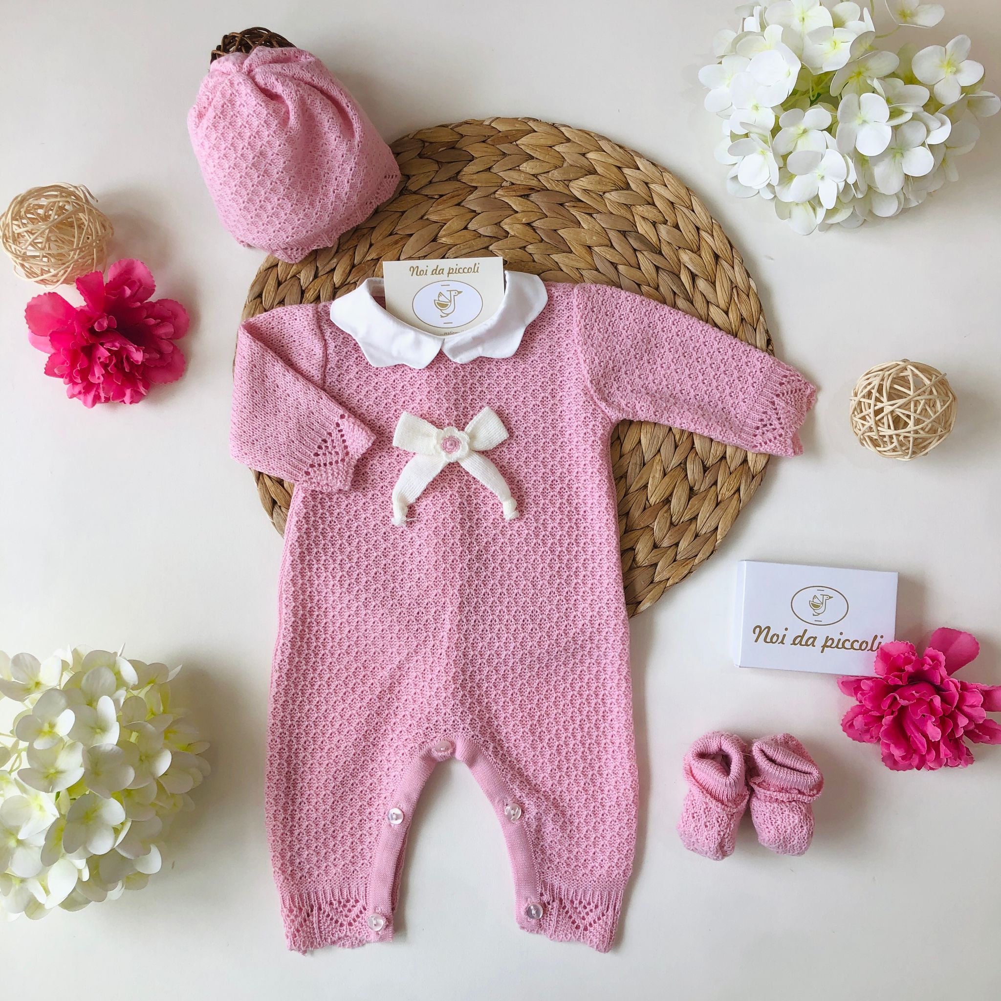 TUTINA CON SET PARURE ROSA BABY - Noi da piccoli