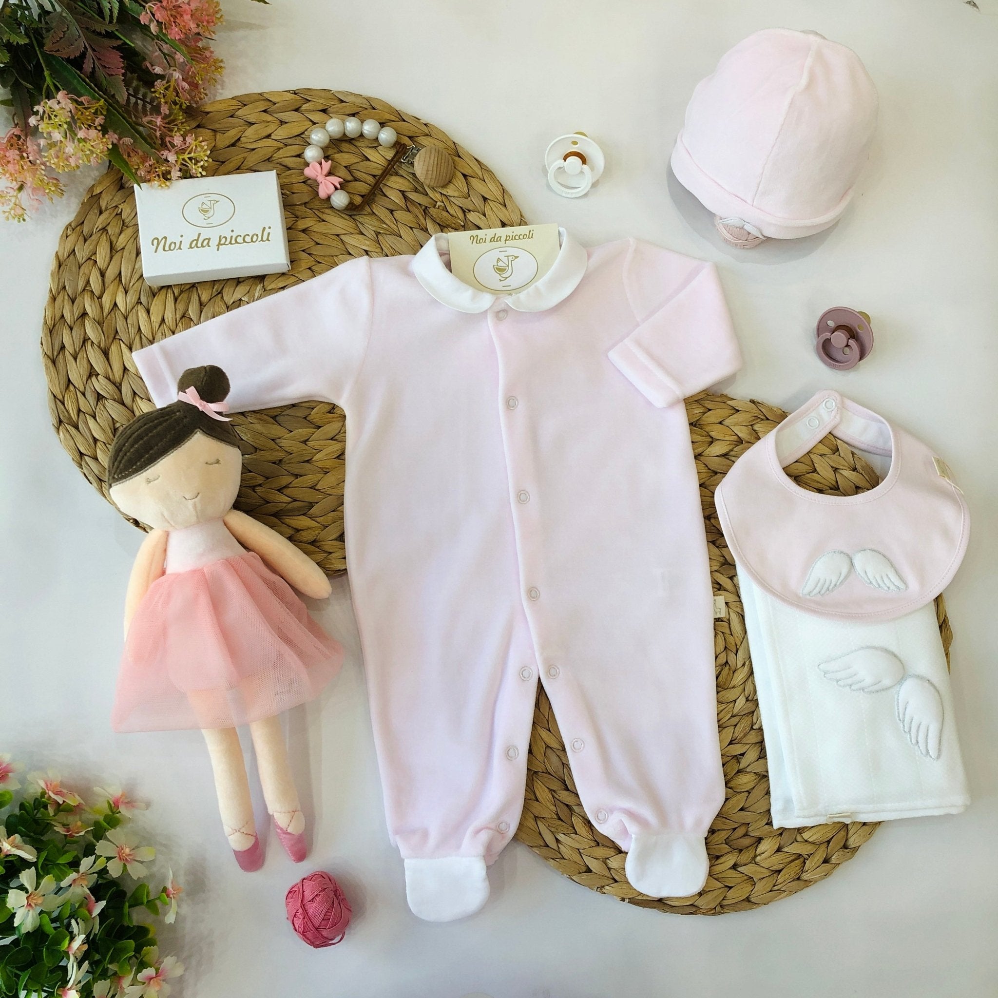 TUTINA IN CINIGLIA BABY ANGEL ROSA - Noi da piccoli