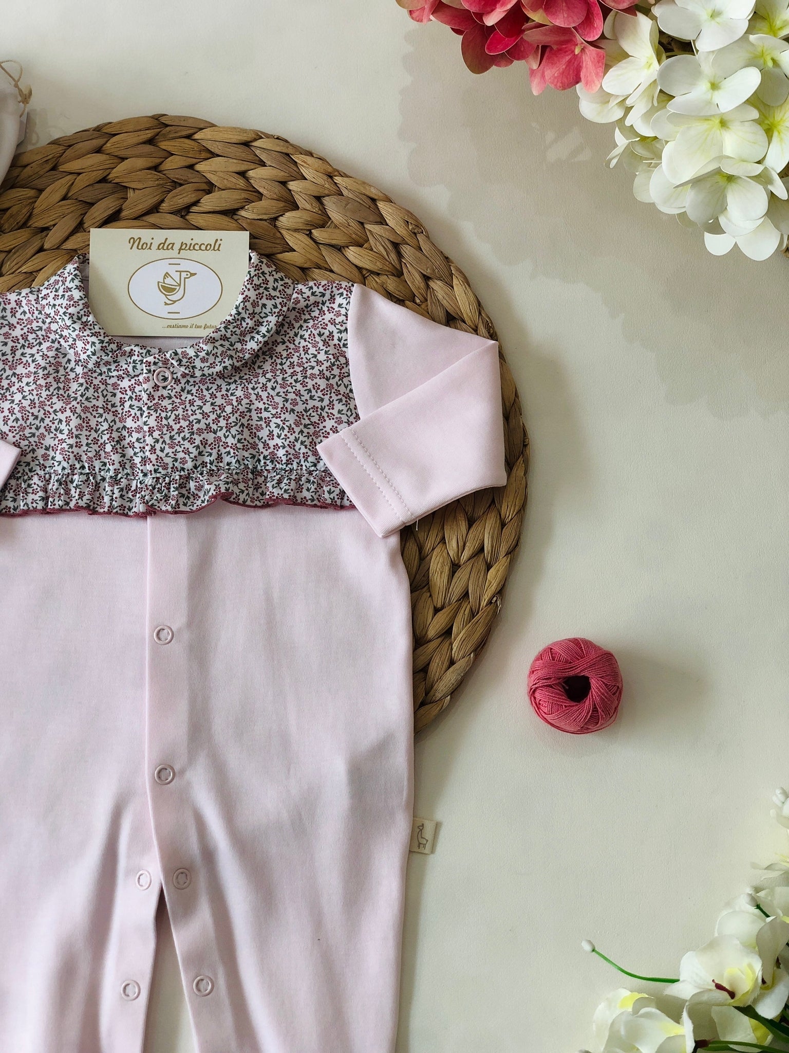 TUTINA IN COTONE ROSA LIBERTY - Noi da piccoli