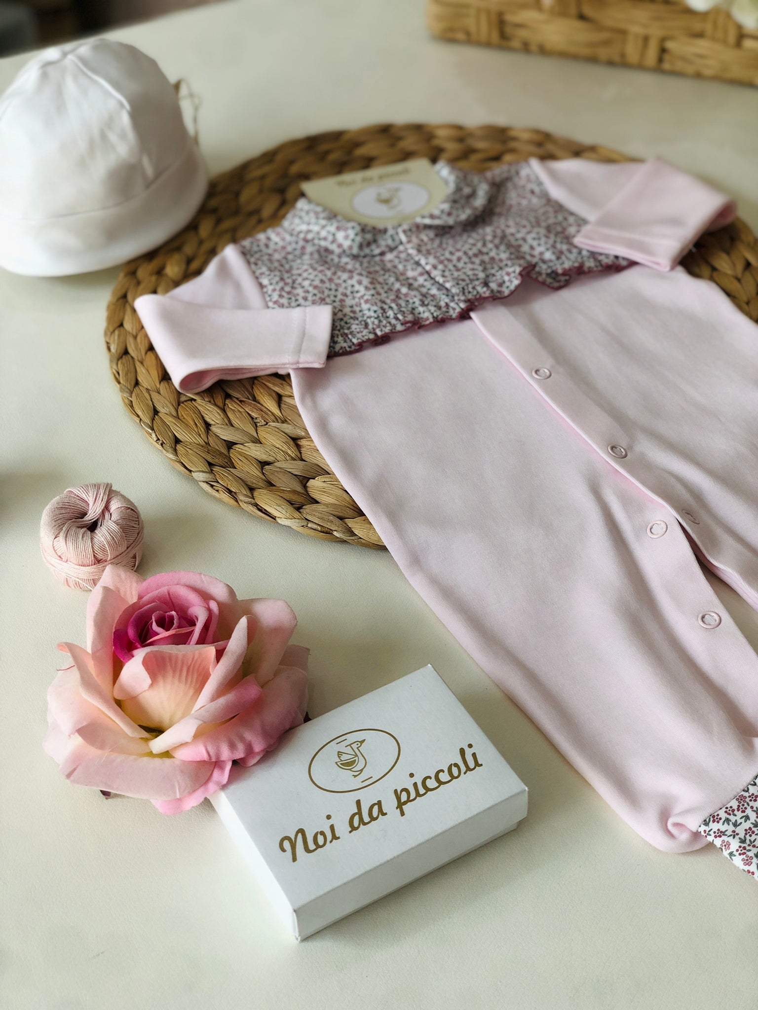 TUTINA IN COTONE ROSA LIBERTY - Noi da piccoli